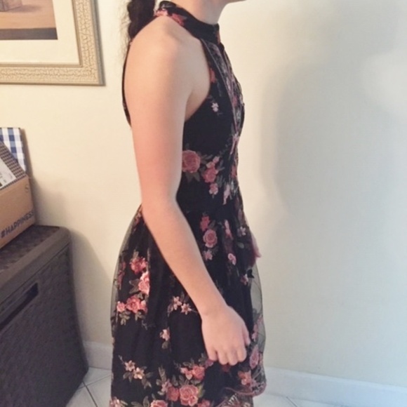 🌺 Jodi Kristopher Embroidered Fit & Flare Dress - Picture 3 of 7